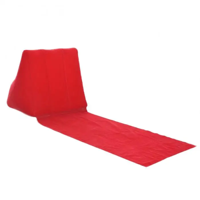 Assento para Acampamento ao ar Recém Inflável Praia Espreguiçadeira Esteira Almofada Pvc Macio Lazer Cadeira Livre 19ing 18 Cheap Esteira de acampamento