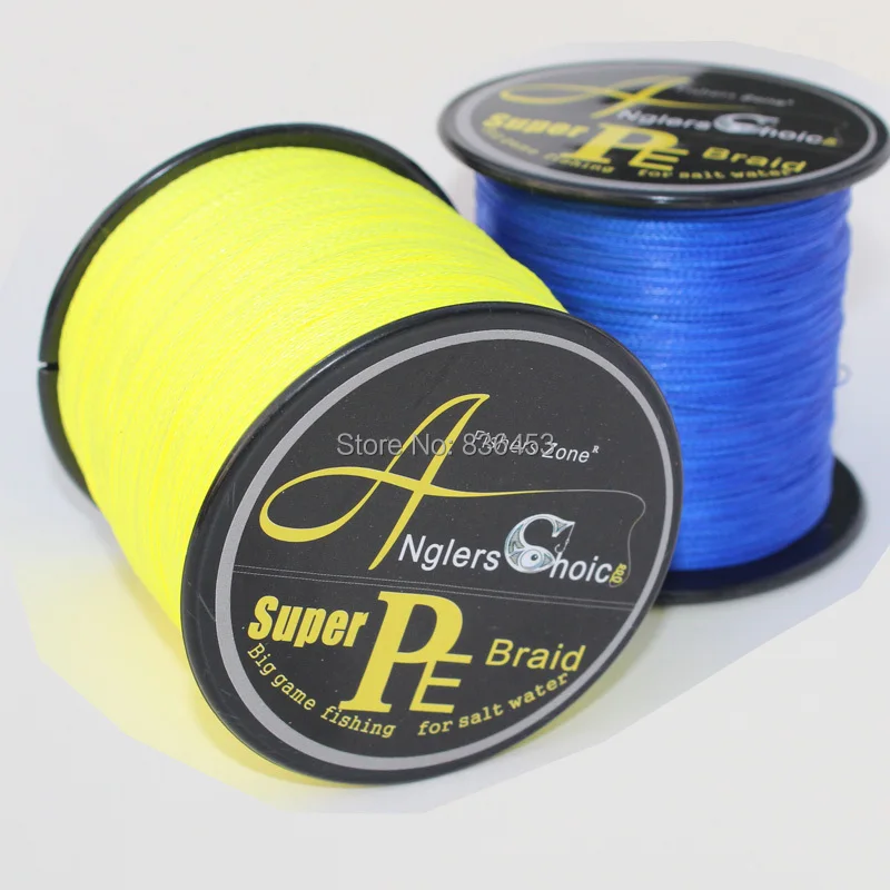 Anglers Choice Japanese100% PE Braided Fishing line 500m Multifilament Fishing lines 40lb 80lb100lb Best Fishing Line 