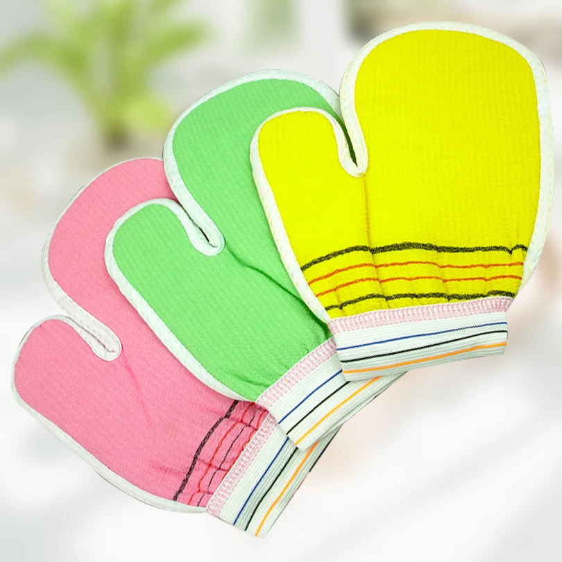 Cuozao scrub, rubdown Free towel gloves bath thick scrub rub mud to