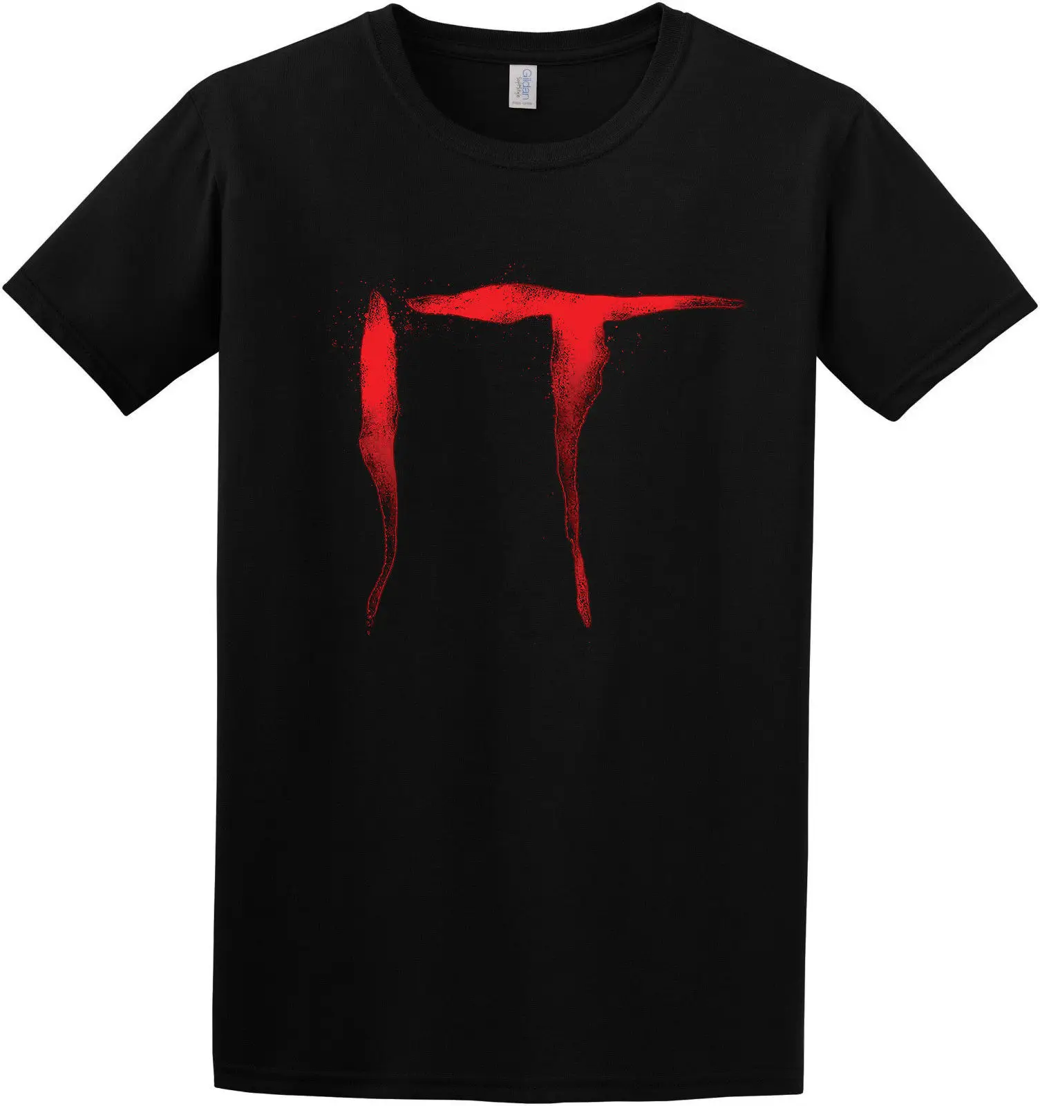 

IT Logo Creepy Scary Pennywise clown Stephen King movie Inspired T-Shirt Gift Print T-shirt,Hip Hop Tee Shirt,NEW ARRIVAL tees