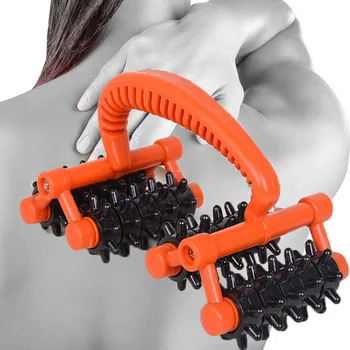 

Good Healthy Manual Lymphatic Massage Systemic Acupoint Foot Roller Massager Ball Cervical Vertebra Massage Wheel