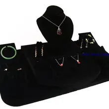 EMS Классический Серебряный дисплей s прибытие витринные подставки для ювелирных изделий ювелирные украшения Нефритовое окно шоу черный бархат