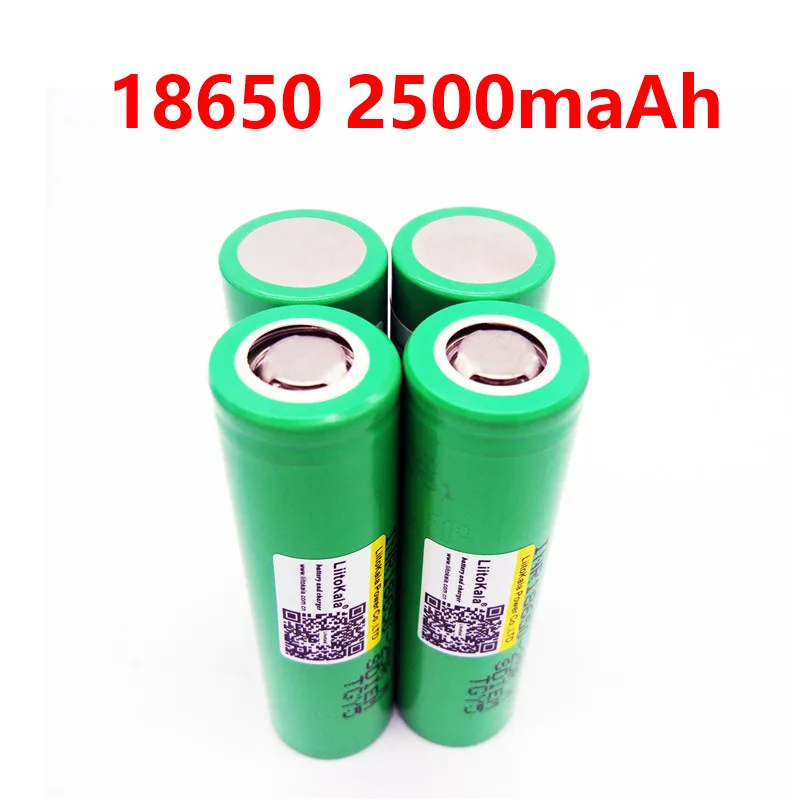 4PCS-liitokala-lii-25R-high-capacity-3-6V-18650-2500mAh-rechargeable-Li-ion-battery-INR18650-25R