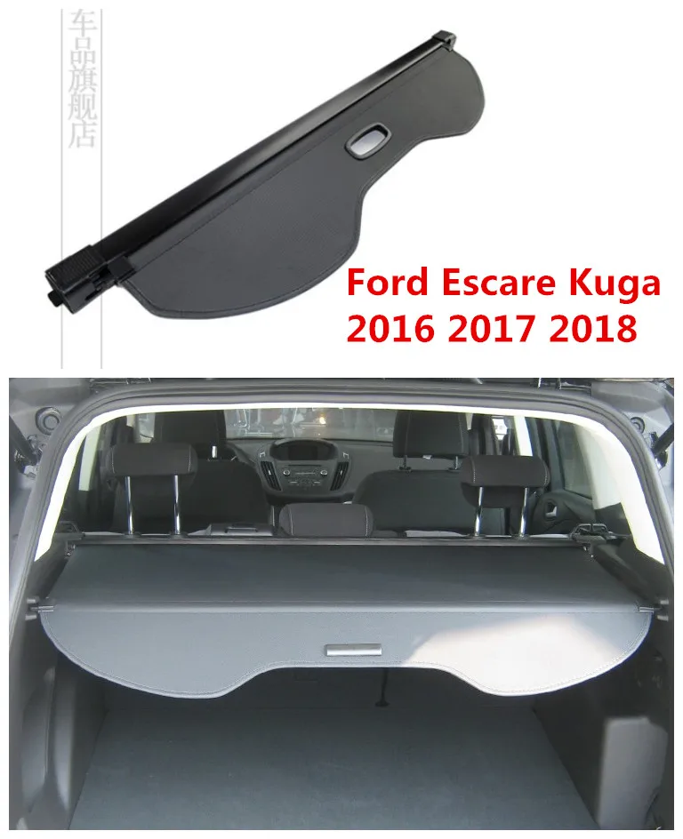 For Ford Escare Kuga 2016 2017 2018 Rear Trunk Security Shield Cargo