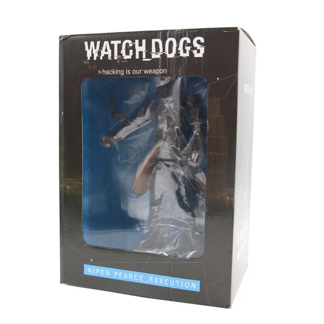 24cm Game Watch Dogs Aiden Pearce PVC Action Figure Model