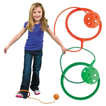 

2017 New Children's fitness winding ankle vibrant jumping ball outdoor sports toys sense of training training bouncing ball toys