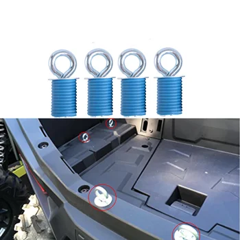 

Blue ATV Tie Down Anchor Tie Downs Anchors For Polaris RZR 570 900 ZR S 900 800 1000 XP Sportsman 110 400 450 Sportsman