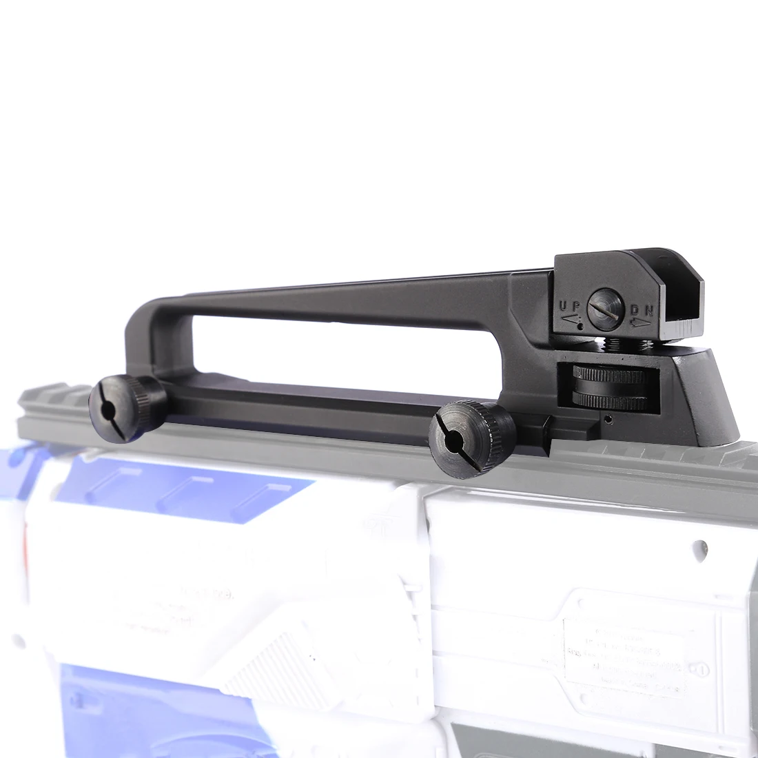 

Metal Guide Rail for Jinming or for Nerf Equipped + Adjustable Guide Rail Metal Carrying Device for Nerf - Black