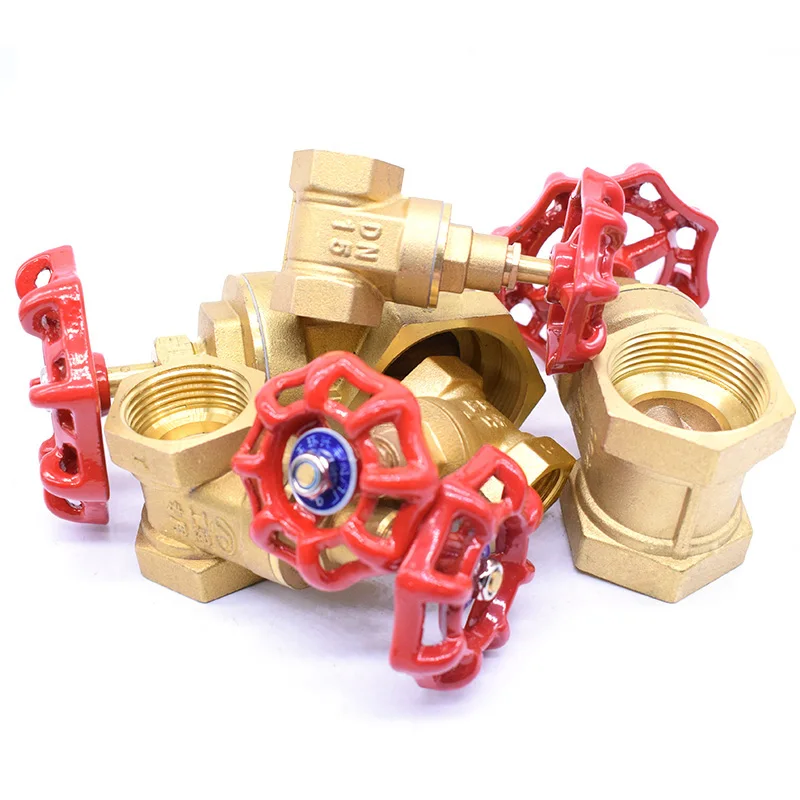 Предотвращение утечки консервант латунный клапан ворот многоходовой клапан DN40 DN50