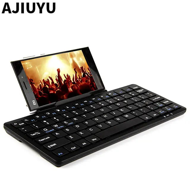 Cheap Bluetooth Keyboard For Xiaomi Mi 6 5 A1 Max 7 Note 4 Mix 2 red mi 5s RedMi note4 5A 4X Pro 3 Mobile Phone Wireless keyboard Case