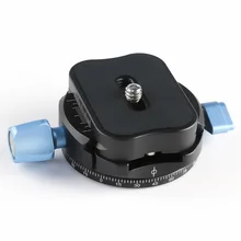 X-36 360 Поворотная камера шаровая Головка с быстроразъемной пластиной для DSLR камеры и штатива синего цвета