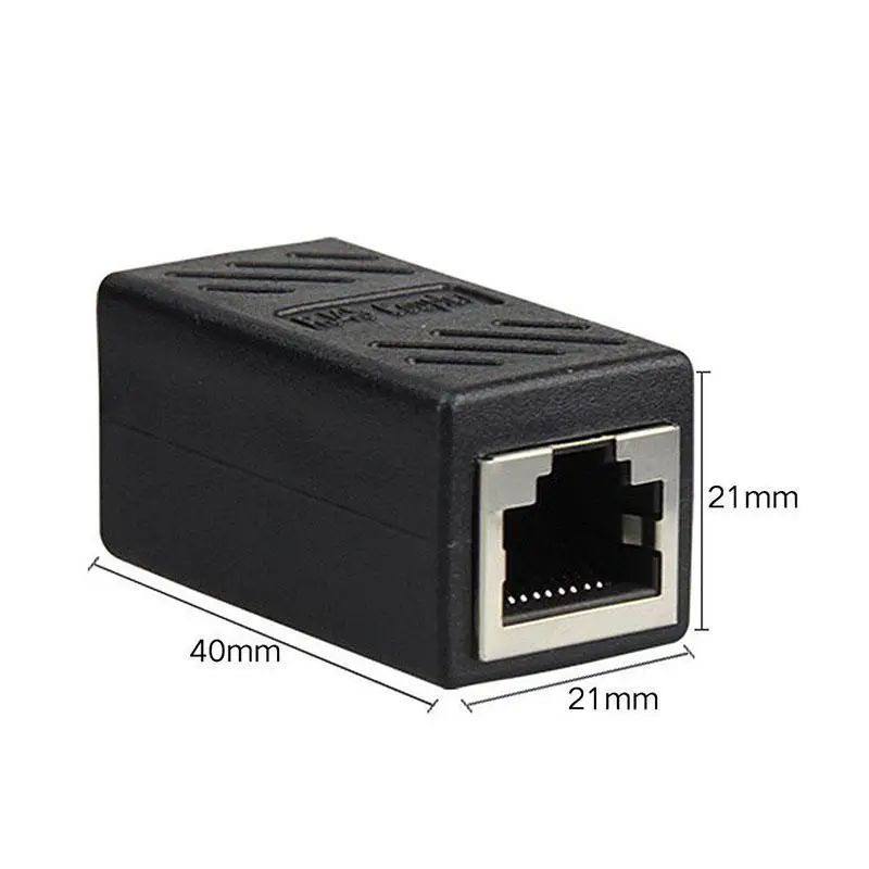 BEESCLOVER 1 шт. CAT6 сеть Ethernet RJ45 мама-мама LAN разъем сетевой адаптер Муфта r20