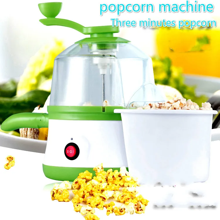 child popcorn machine Mini Household Fully automatic Multifunction egg boiler Can add sugar Free shipping