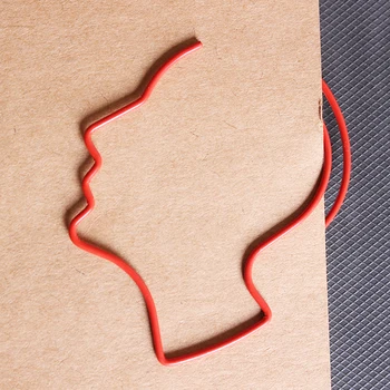 

New Head Clips Large Pin Clips Custom-made Office Accessories Paper Clip Paperclips Metal Paper Clips Paperclip Paper Bookmark