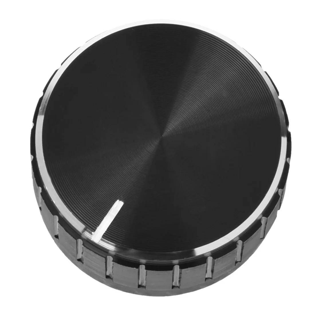 Black Aluminum Volume Control Amplifier Knob Wheelin Switches from