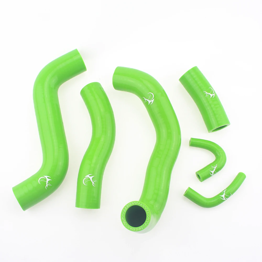 

ACZ Motorcycle Green Silicone Radiator Cooler Hose Tube Water Pipe Cooling Hose For KAWASAKI ZRX1200R ZRX 1200R 2002-2007