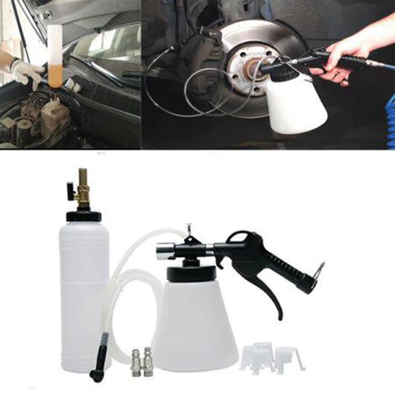 

Hand Held Pneumatic Brake Fluid Bleeder Tools Car Air Extractor Clutch Oil Pump pompe vidange huile moteur Car cleaner tools
