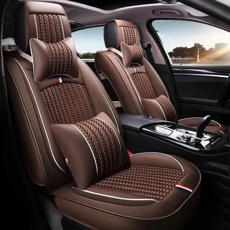Car Seat Cover Protector Mat Luxury Auto Interior Accessories For Mitsubishi Asx Colt Evolution Galant Grandis L200 Lancer 9 10