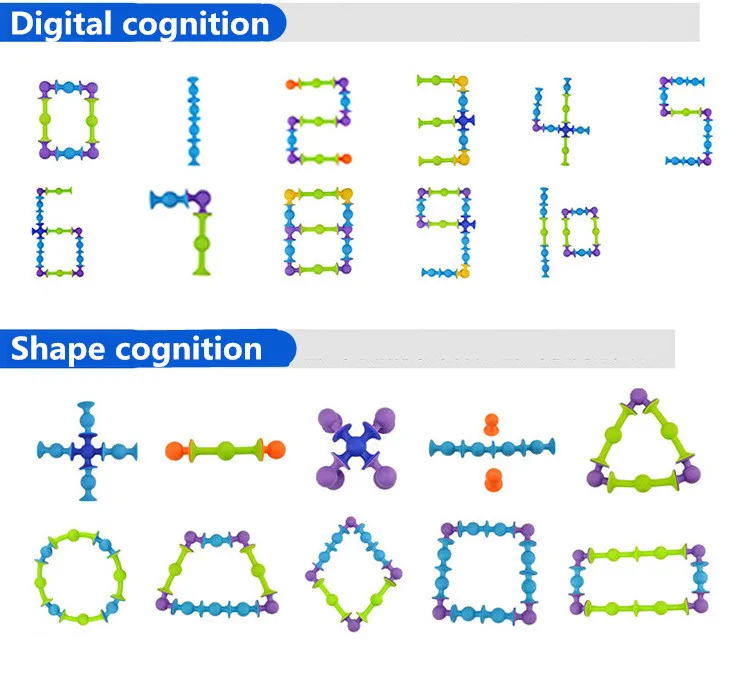 Новые Мягкие строительные блоки для детей DIY Squigz Sucker забавные Силиконовые Блоки модель строительные игрушки творческие подарки для детей мальчик