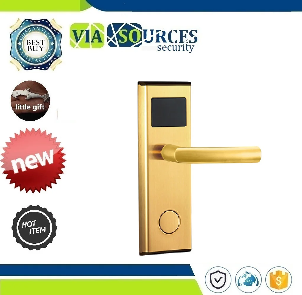 

Steel apartment ID door lock, Stainless