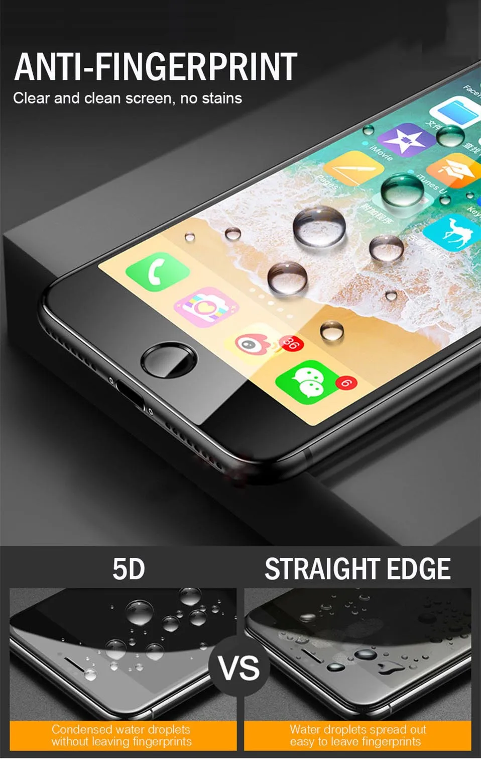 5D стекло для iphone 11 Pro Max 6 6s X iphone 6 iphone11 протектор экрана для iphone 11 6s 7 8 Plus X XS Max XR закаленное стекло 3D