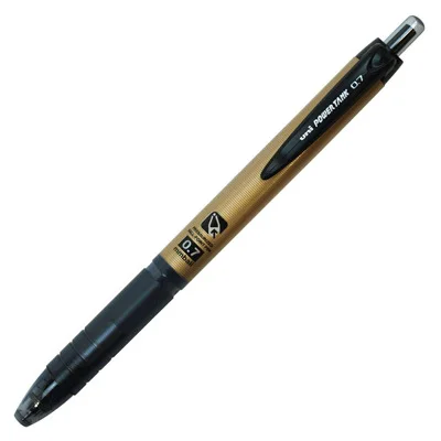 1 шт. шариковая ручка UNI с воздушным давлением SN-201PT черная сменная Выдвижная шариковая ручка Uni power tank 0,7 мм наконечник для заправки - Цвет: 1pcs yellow