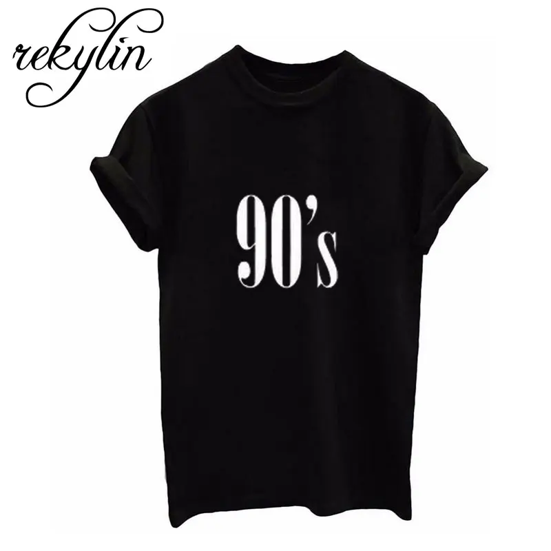 90's خطابات النساء T قميص عارضة مضحك بلايز عارضة المحملة الأعلى محب نعرفكم الإناث T قميص المتناثرة تي شيرت امرأة الملابس