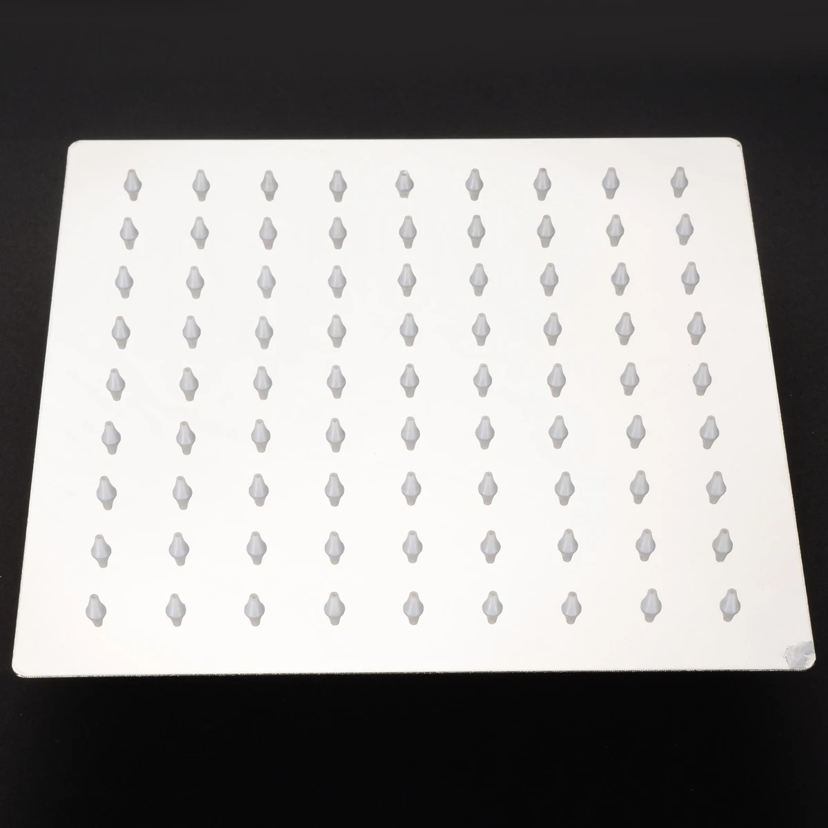 8'' Large Quality Bath Shower Head Square Stainless Steel Shower Head Rainfall Powerful Top Spray Tool Bathroom