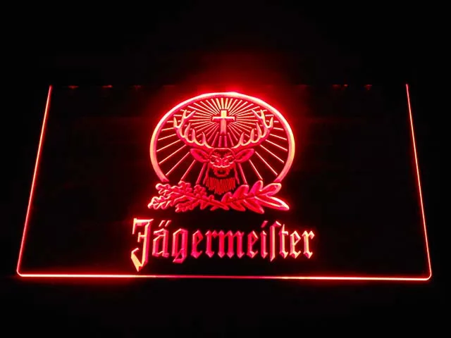 A231 Jagermeister светодиодный неоновый светильник с оленем