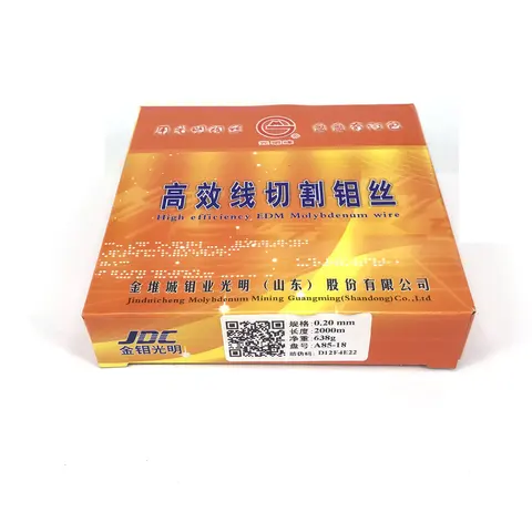 Fio do Molibdênio de Jdc m para a Máquina do Fio-corte do Cnc Guangming Edm 0.20mm 2000
