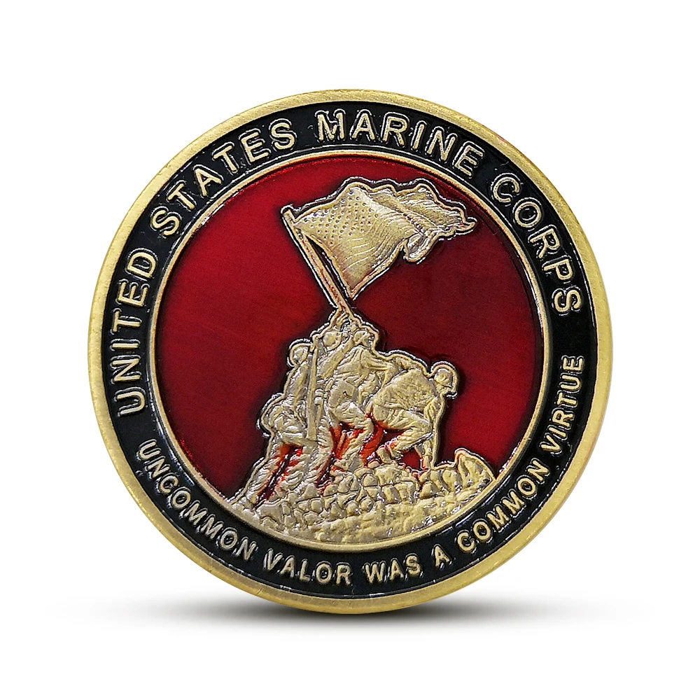 Морской корпус США Semper Fidelis Challenge Coins коллекция памятные сувениры коллекционные