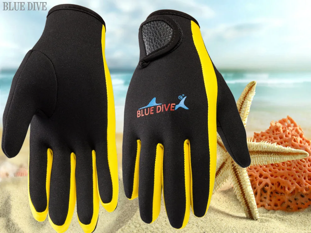 1 пара, профессиональные 1,5 мм Неопреновые теплые перчатки для дайвинга, Сноркелинг, высококачественные перчатки для серфинга, подводной охоты, Сноркелинга# c
