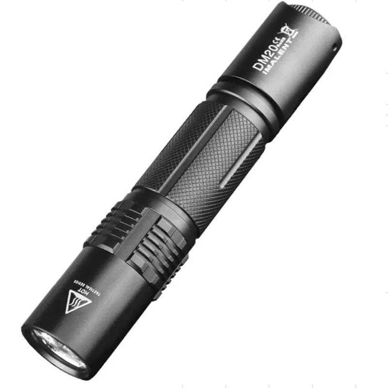 

IMALENT DM20 CREE XM-L2(U2) 3C 800 Lumens Multi-function Tactical LED Flashlight+1xUSB Cable+1xHolster+1x18650+O-ring