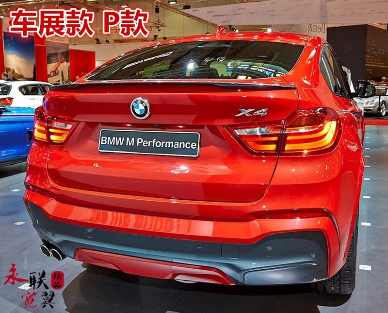 Для BMW X4 спойлер F26 M производительность стиль спойлер автомобиля Стайлинг абс материал для X4 спойлер праймер и лак Багажник крыло