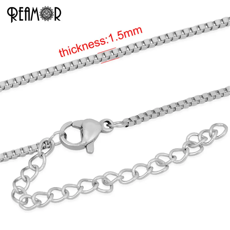 REAMOR 5pcs/lot 316L Stainless Steel Adjustable Expandable Box/Snake