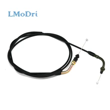 Lmodri cabo do acelerador para motocicleta, moto, scooter, cabos gy6, motor 50cc 125cc 150cc para yamaha, honda, kawasaki
