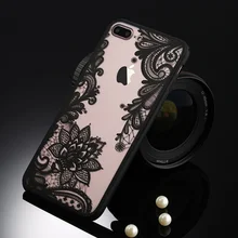 Sexy Retro Floral Phone Case for Apple IPhone X 8 8 Plus 7 7 Plus IPhone 6 6S Plus Lace Flower Hard PC+TPU Cases Back Cover Capa Sexy Retro Floral Phone Case for Apple IPhone X 8 8 Plus 7 7 Plus IPhone 6 6S Plus Lace Flower Hard PC+TPU Cases Back Cover Capa