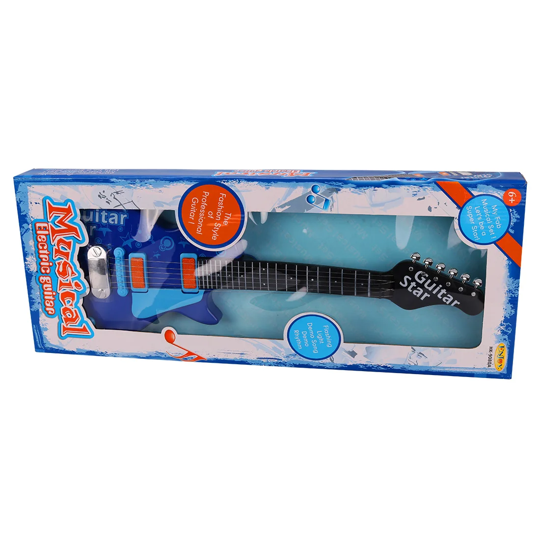 Brinquedo para Crianças-rosa Guitarra Elétrica Instrumento Musical Ksl355830 4 Brinquedos e hobbies