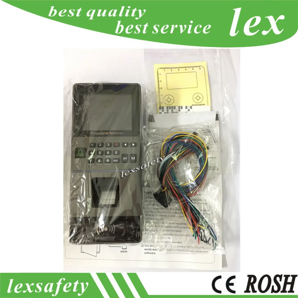 2.8 "TFT Color Screen Time Attendance Fingerprint Terminal Machine For Fingerprint Access Control And Time Attendance System