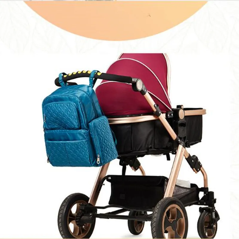 Большая вместительная сумка для детских подгузников, дорожный рюкзак для пеленания, сумка-Органайзер для коляски, сумка для мам и мам