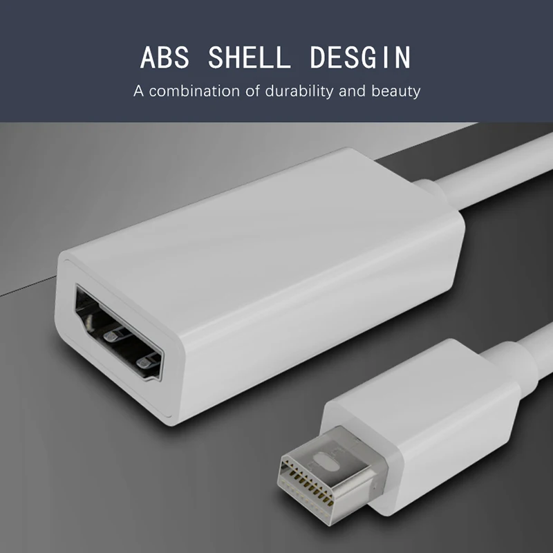 Мини кабель DP-HDMI адаптер Thunderbolt Mini display port to HDMI конвертер адаптер для Apple Mac Pro Air notebook