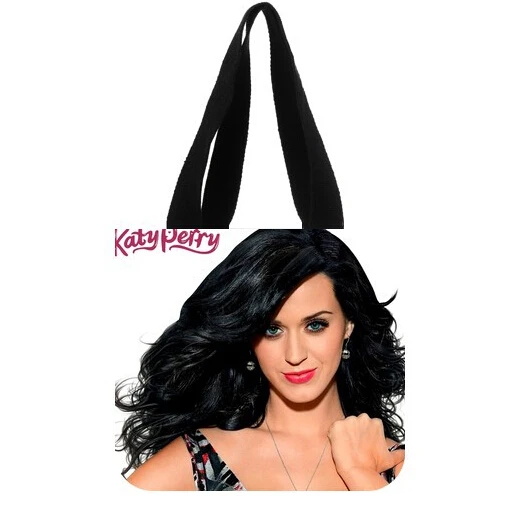 Katy Perry Customized Durable Tote Bag (2 Sides) Canvas Shopping Bag High quality free shipping