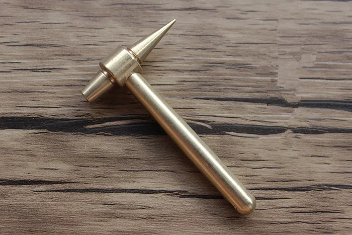 Brass Car Keychain pendant Chain Christmas 2 Piece