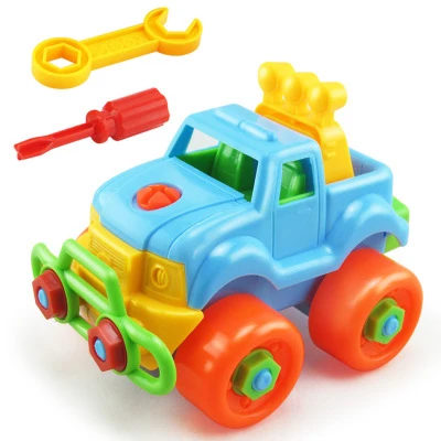 1 шт. разборка монтажные блоки игрушки DIY Мотоцикл Автомобиль Моделирование строительство гайки игрушки для детей Подарки 24 стиля - Цвет: Car