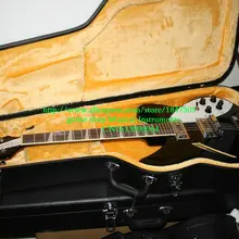 Черный 6 Строки 325 330 Электрогитары с случае Новое поступление Топ Музыкальные инструменты