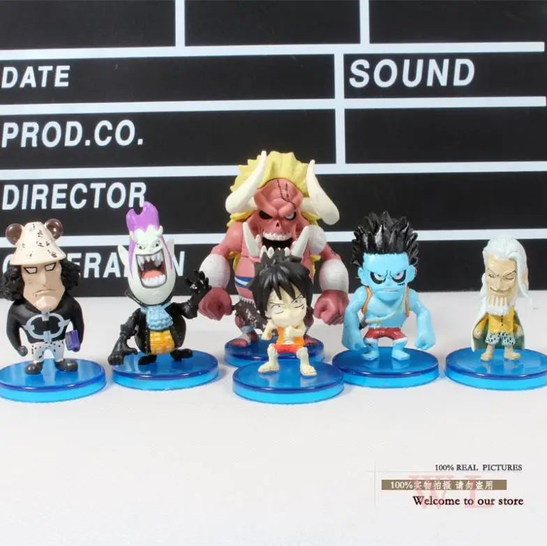 Фигурки аниме Luffy Гекко Мория маленький Оз Юниор Кума Силверс Рэй фигурки героев