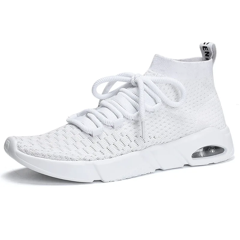 Red black white Woman Sneakers Socks 2018 New Mesh Sports Shoes for Women Summer Sock Running Shoes Girls Walking Jogging Footwe
