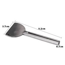 

BP 1pcs stainless steel Toothpaste Squeezer tool Multifunctional Plastic Cream Tube Squeezing for washroom home barbershop Green