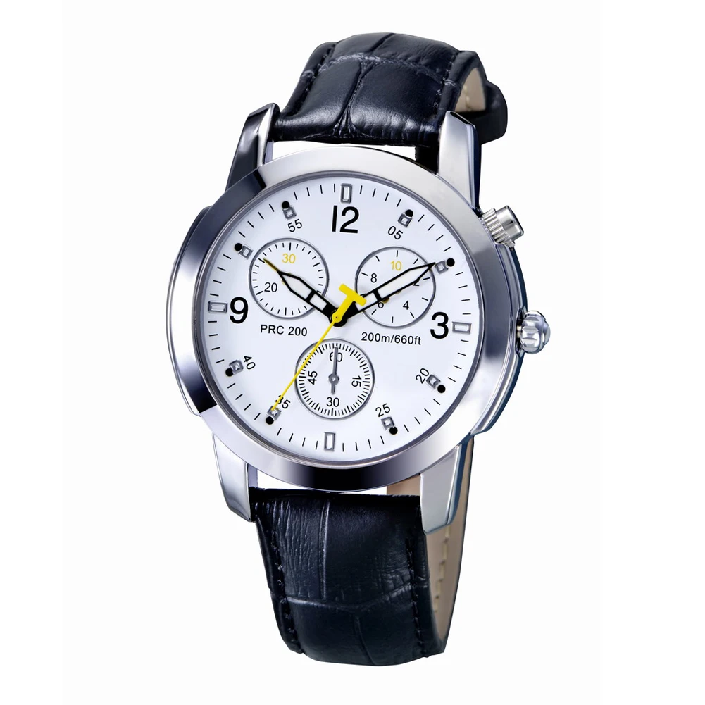 

Fashion Leather Watch Men Smart Watch Women Bluetooth Wearable Devices Watch for Android / IOS Smartphon zwembanden