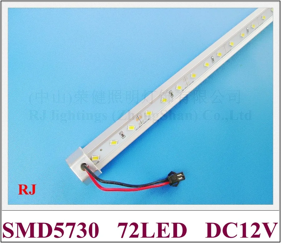 СВЕТОДИОДНАЯ лента SMD 5730 Жесткая светодиодная 12 В постоянного тока 100 см SMD5730 72